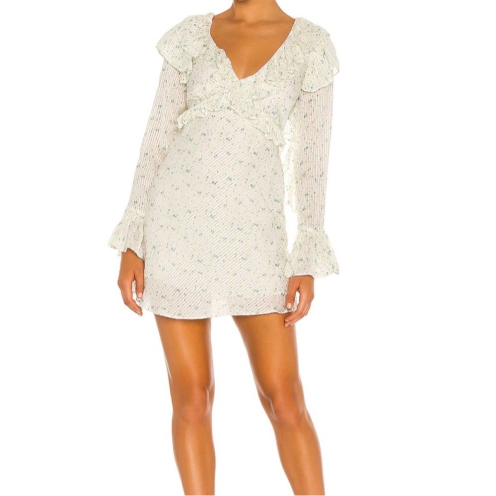 Free People Floral Mini Dress